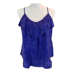 Rebecca Taylor Blue Blouse